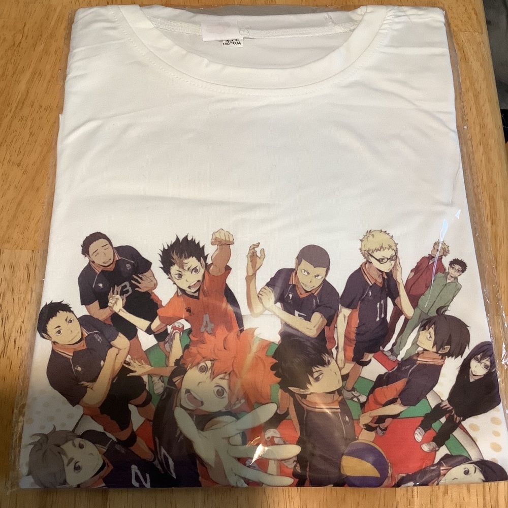 Haikyuu T-shirt Shoyo Hinata Kageyama 41” & 42.5”
